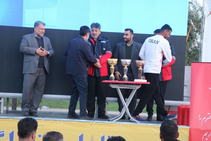 معرفی تیمهای برتر مسابقات عملیات ترکیبی تخصصی آتشنشانان خوزستان