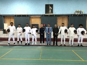 برترین های مسابقات شمشیربازی خوزستان مشخص شدند