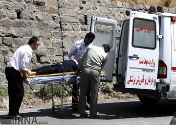 واژگونی پژو پارس در جاده مرغا- ایذه با هفت نفر مصدوم