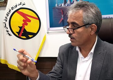 ۴۵۰۰ کیلو وات برق خورشیدی هر ساعت در استان بوشهر تولید می‌شود