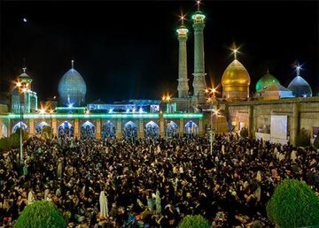مراسم مناجات‌خوانی سحرهای ماه رمضان در حرم عبدالعظیم (ع)