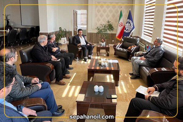 بازدید مدیرعامل نفت سپاهان از دانشگاه صنعتی اصفهان