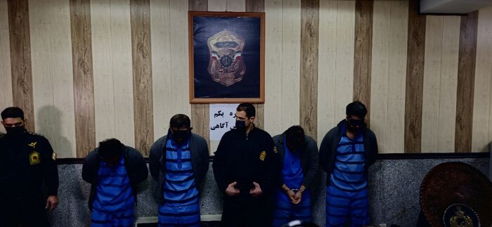 باند پنج نفره سرقت مسلحانه در تهران منهدم شد