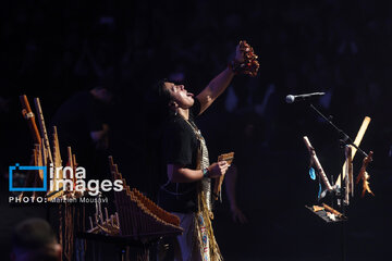 Renowned Ecuadorian pan flutist  concert in Tehran