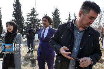In photos: Foreign diplomats plant wild olive saplings in Tehran