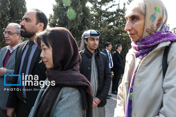 In photos: Foreign diplomats plant wild olive saplings in Tehran