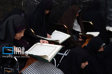 Recitación del Corán en el Santuario del Imam Reza (P)