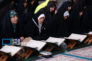 Recitación del Corán en el Santuario del Imam Reza (P)