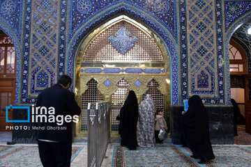 Recitación del Corán en el Santuario del Imam Reza (P)