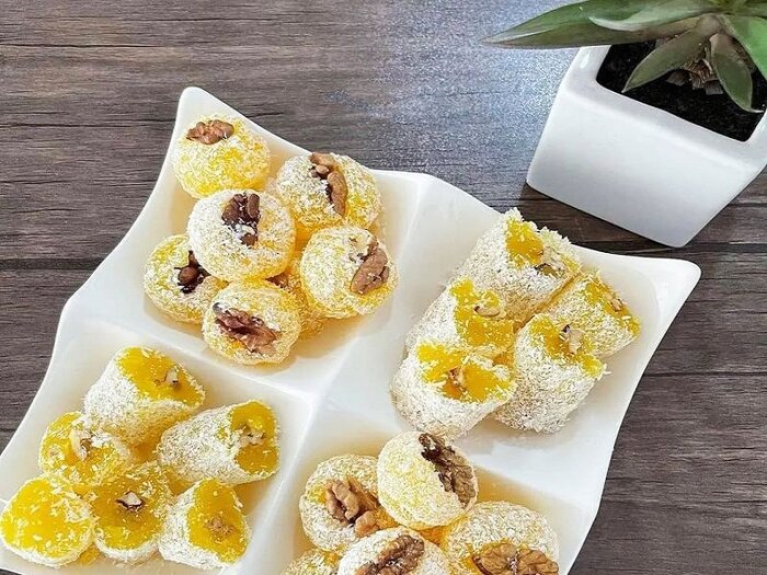 طرز تهیه باسلوق زعفرانی برای شبنشینیهای عید