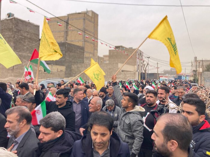 پیکرشهید قاسم سعدی پس از ۴۲ سال در باغستان شهریار تشییع و به خاک سپرده شد