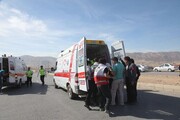 حادثه رانندگی در جاده حیران اردبیل هفت مصدوم برجا گذاشت