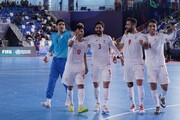 إيران تفوز على أفغانستان في بطولة البرازيل الدولية لكرة الصالات