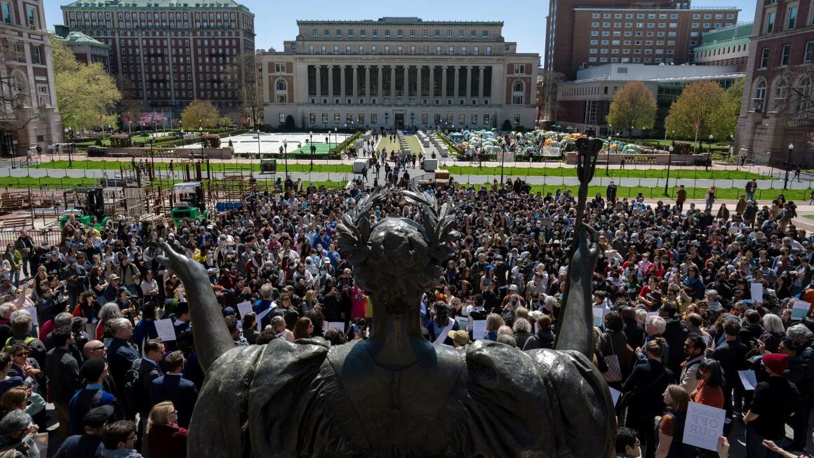 Trump administration freezes funding for Columbia University over pro-Gaza protests