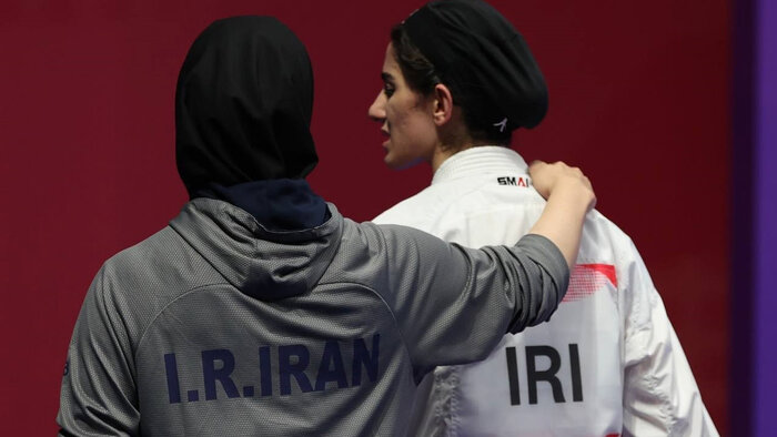 طلای ناب بانوی کاراته ایران در آسیا؛ ترکیب زنگنه و گلشادنژاد همچنان میدرخشد