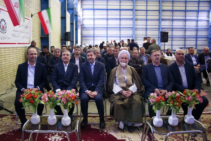 کارخانه ذوب آهن «آذر افروز » در نجفآباد افتتاح شد