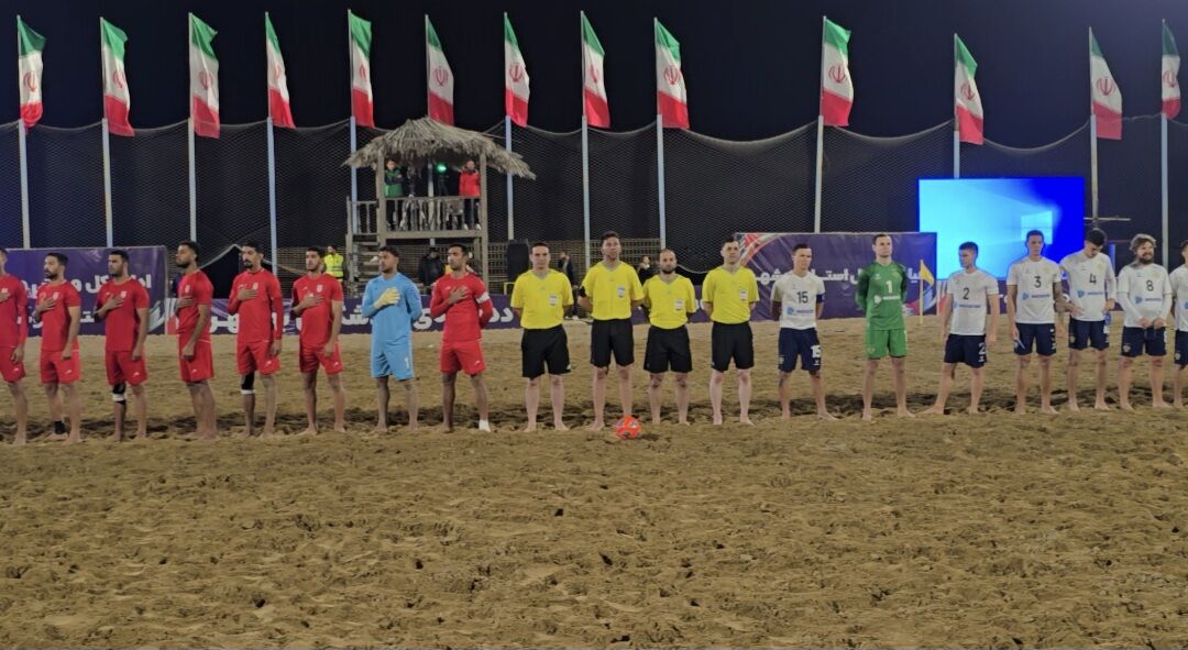 باخت تیم ملی فوتبال ساحلی در بازی تدارکاتی مقابل روسیه باخت تیم ملی فوتبال ساحلی در بازی تدارکاتی مقابل روسیه