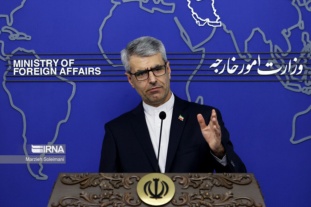 Baqaei: Irán no ha recibido ninguna carta de Estados Unidos