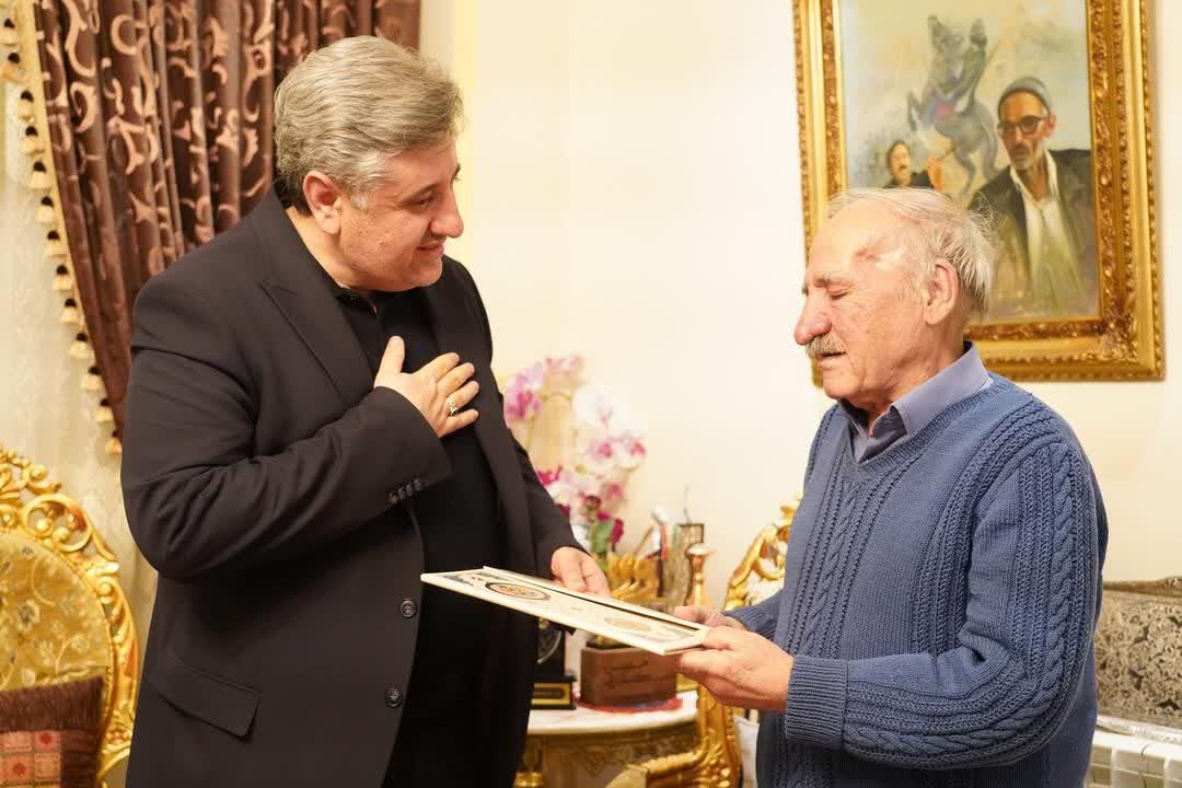 دیدار مدیرکل فرهنگ و ارشاد اسلامی آذربایجان شرقی با عاشیق حسن در نخستین روز کاری دیدار مدیرکل فرهنگ و ارشاد اسلامی آذربایجان شرقی با عاشیق حسن در نخستین روز کاری