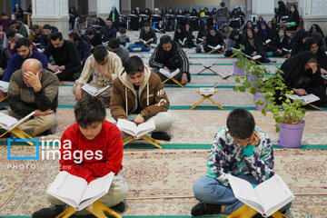 فیلم/ جزء خوانی قرآن کریم در مصلی امام خمینی (ره) اردبیل