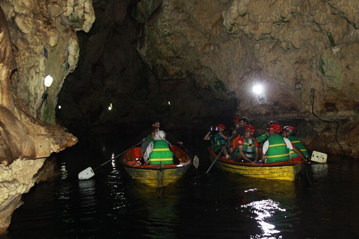 كهف سَهولان المائي العائد لـ 70 مليون سنة؛ لوحة طبيعية مدهشة