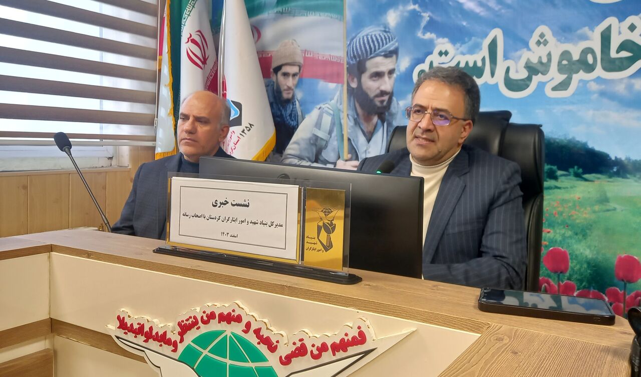 بیش از پنج هزار مزار شهدا در کردستان بازسازی شد