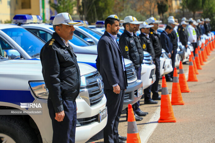 نوروز ایمن با حضور ۲ هزار و ۲۸۰ گروه پلیس راه گشتی در مازندران