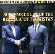 دیدار سفیر ایران با رئیس دادگاه عالی جمهوری تاجیکستان