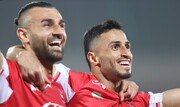 برتری ۳ گله پرسپولیس در نیمه نخست مقابل مس