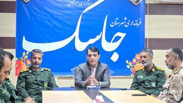 سرپرست فرمانداری جاسک‌: نگاه بسیجی ضامن پیشرفت و آبادانی است