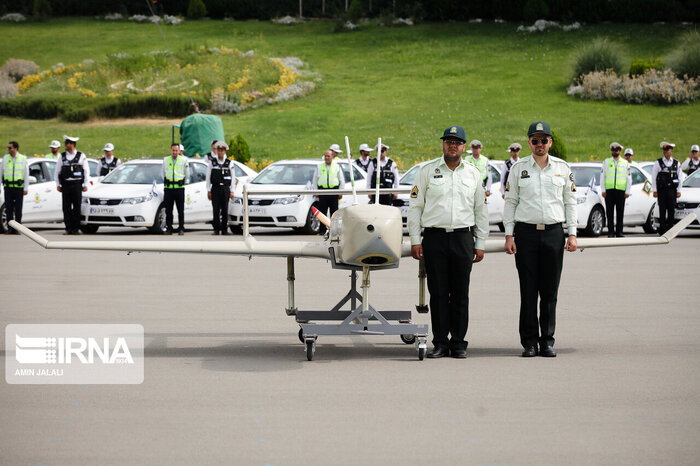 گشتهای پهپادی پلیس مازندران برای کنترل ترافیک نوروزی جادههای کندوان و هراز