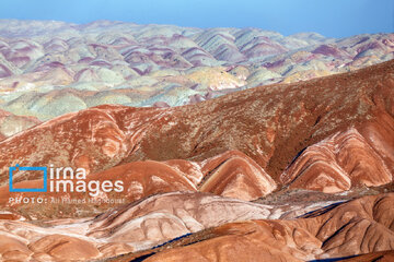 Aladaghlar colored mountains