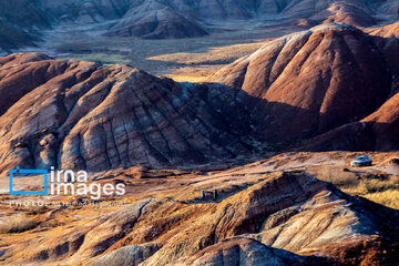 Aladaghlar colored mountains