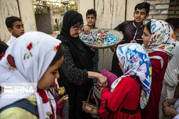 گرگیعان، آوای شادی کودکان خوزستان در نیمه رمضان