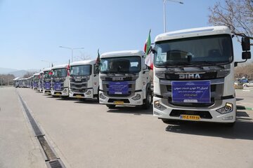 ۴۲ دستگاه خودرو سنگین در اختیار شهرداری‌های خراسان رضوی قرار گرفت