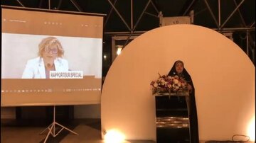 联合国巴勒斯坦被占领土人权状况特别报告员因揭露以色列种族灭绝的努力获颁塔基·埃卜特卡尔奖