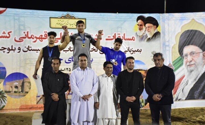 تیمهای برتر رقابتهای کشتی ساحلی بزرگسالان قهرمانی کشور در چابهار مشخص شدند