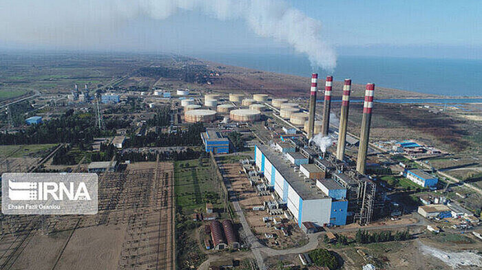 سایه سنگین پسروی آب دریای خزر بر سَر نیروگاه حیاتی مازندران