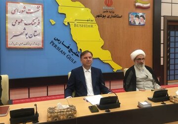 استاندار بوشهر: نقشه راه فعالیت‌های فرهنگی ترسیم شود