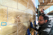 In photos: Imam Reza Holy Shrine dome washed ahead of Nowruz