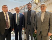 Deputy Foreign Minister Gharibabadi meets Russian and Chinese envoys in Vienna