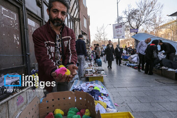El Gran Bazar de Teherán en vísperas del Noruz