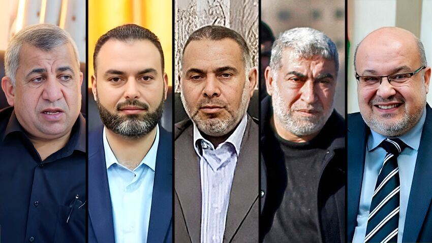 استشهاد 5 من كبار أعضاء حركة حماس في الهجمات الصهيونية اليوم على قطاع غزة