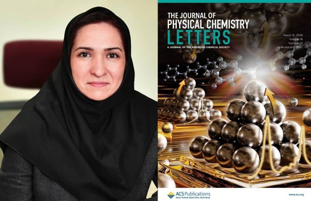 L'article d'une professeure iranienne en couverture de la revue la plus prestigieuse en chimie physique