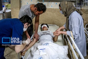 مراجعه ۶۵ مصدوم حوادث چهارشنبه آخر سال به مراکز درمانی آذربایجان‌غربی/ ۱۱ نفر سهم ارومیه