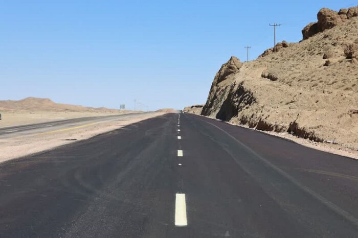 هشت کیلومتر باند دوم محور قاین - کالشور به بهرهبرداری رسید