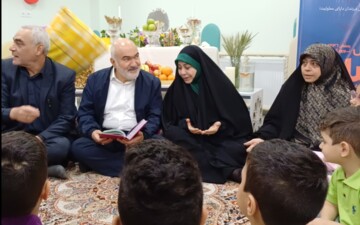 دعای خیر استاندار خوزستان برای کودکان بهزیستی در نوروز ۱۴۰۴