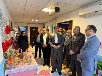 بازدید استاندار کردستان از مرکز نگهداری کودکان بی‌سرپرست و پایگاه نوروزی هلال احمر