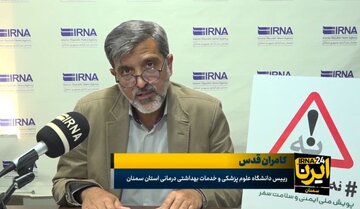 سمنان جزو هشت استان دارای بیشترین تصادف و کمترین فوتی است + فیلم