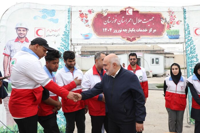 استاندار خوزستان از مراکز خدماترسان به مسافران نوروزی بازدید کرد